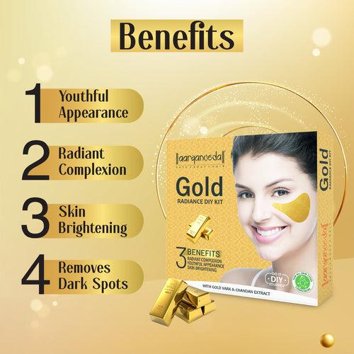 Gold Radiance DIY Kit - 45 ml ( Pack of 3 )