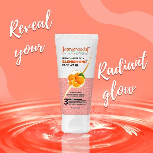 Blemish-End Face Wash with Green Tea & Mandarin Extract 60 ml ( Pack Of 3 )