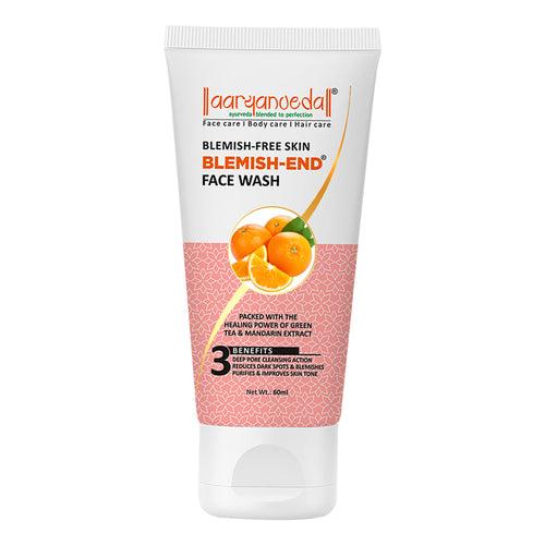 Blemish-End Face Wash with Green Tea & Mandarin Extract 60 ml ( Pack Of 3 )