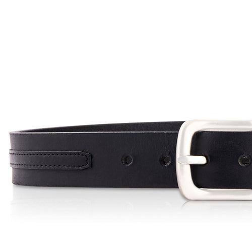 GR GOLDEN RIDERS PEGAUS Premium Leather Mens Belt Black ,Size 32 to 37 Regular