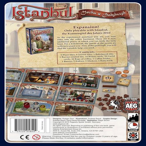 AEG Istanbul Mocha & Baksheesh Expansion Board Game