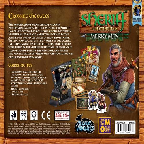 Arcane Wonders Sheriff Of Nottingham Merry Men Game