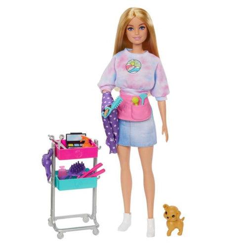 Barbie “Malibu” Stylist Doll & 14 Accessories Playset