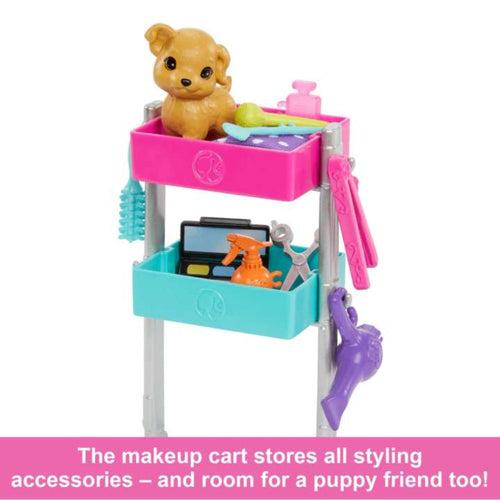 Barbie “Malibu” Stylist Doll & 14 Accessories Playset