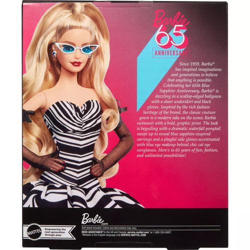 Barbie Signature 65th Blue Sapphire Anniversary Fashion Doll