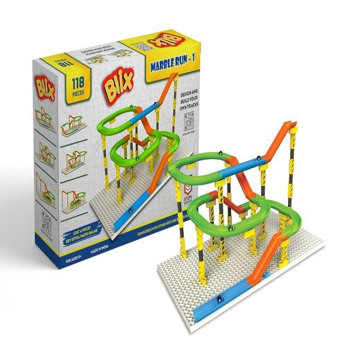 Blix Marble Run Plastic Marble Tracks For Kids