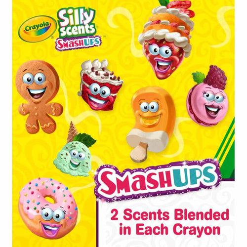 Crayola Silly Scents Smash Ups Mini Twistables Scented Crayons, 24 count