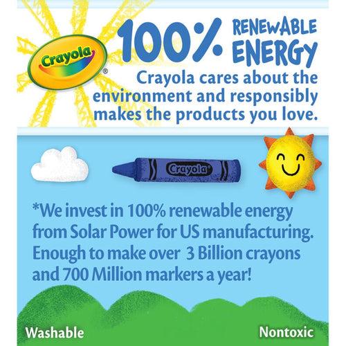 Crayola Ultra-Clean Washable Crayons, 24 Count