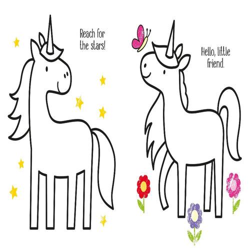 First Colouring unicorns