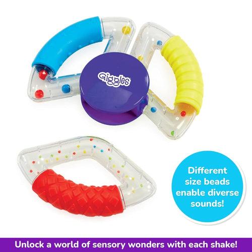 Funskool Giggles Sensory Rattle Trio