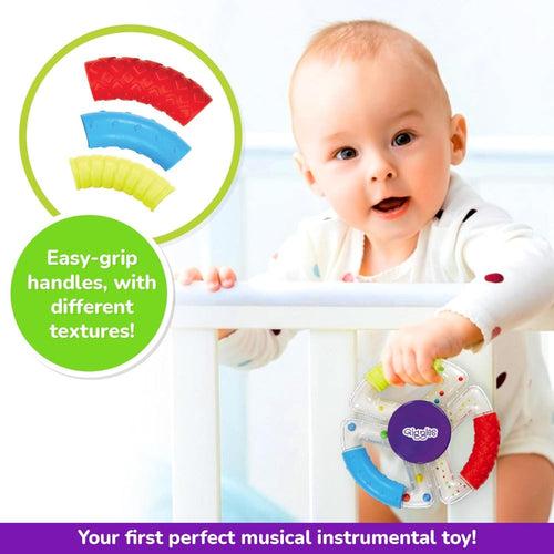 Funskool Giggles Sensory Rattle Trio