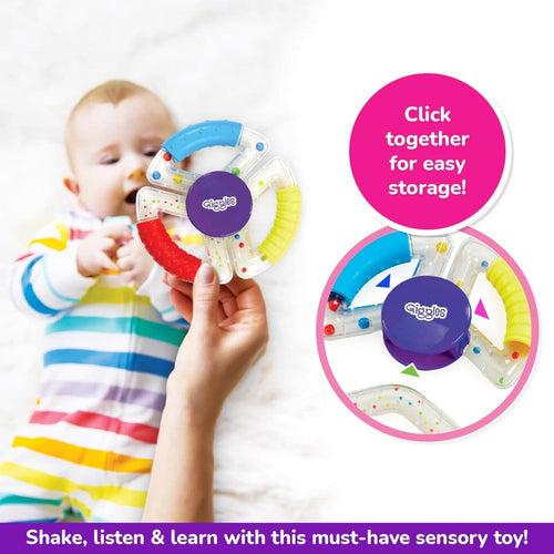 Funskool Giggles Sensory Rattle Trio