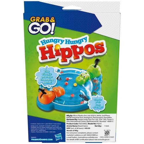 Hasbro Hungry Hungry Hippos Grab and Go Game