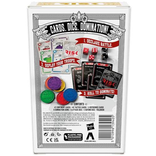 Hasbro Risk Strike Cards and Dice Game