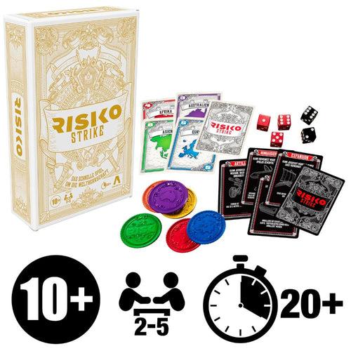 Hasbro Risk Strike Cards and Dice Game