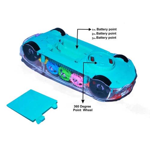 Itoys Autogear DC-1 Light, Sound Sensor Car -Multicolor