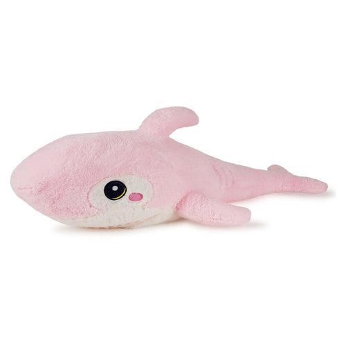 Jeannie Magic Papa Shark Big Large Cuddly Toy Pink - Length 85 cm