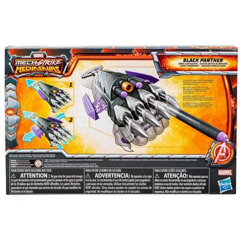 Nerf Marvel Mech Strike Mechasaurs Black Panther Sabre Claw Blaster