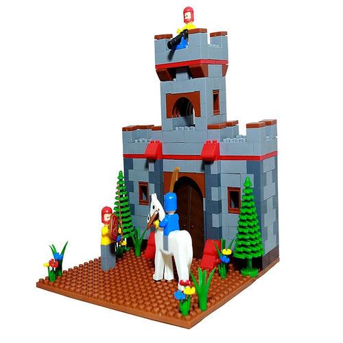 Peacock Castle Junior Kinder Blocks Set (450 Pieces)