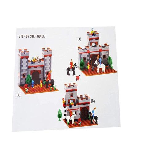 Peacock Castle Junior Kinder Blocks Set (450 Pieces)