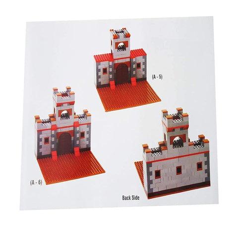 Peacock Castle Junior Kinder Blocks Set (450 Pieces)