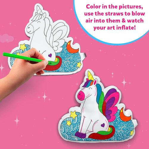 Skillmatics Inflatable Art 3D Unicorns & Princess