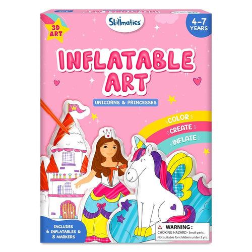 Skillmatics Inflatable Art 3D Unicorns & Princess