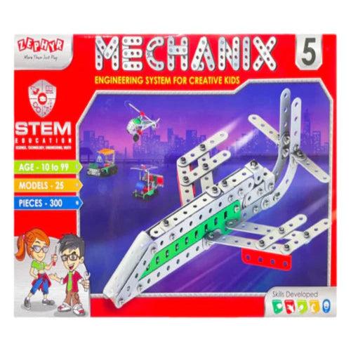 Zephyr Mechanix-5 Construction Set (300 Pieces)