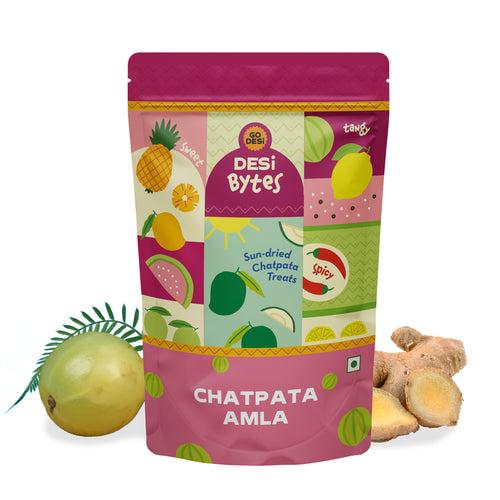 Chatpata Amla Bytes | Sun-dried Amla Snack | 100% Natural | 300 gms