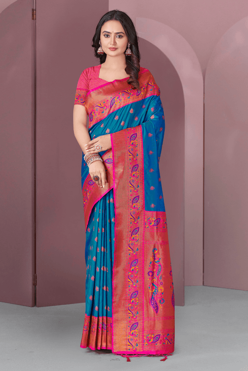 Reshmi - Blue (SAREE)