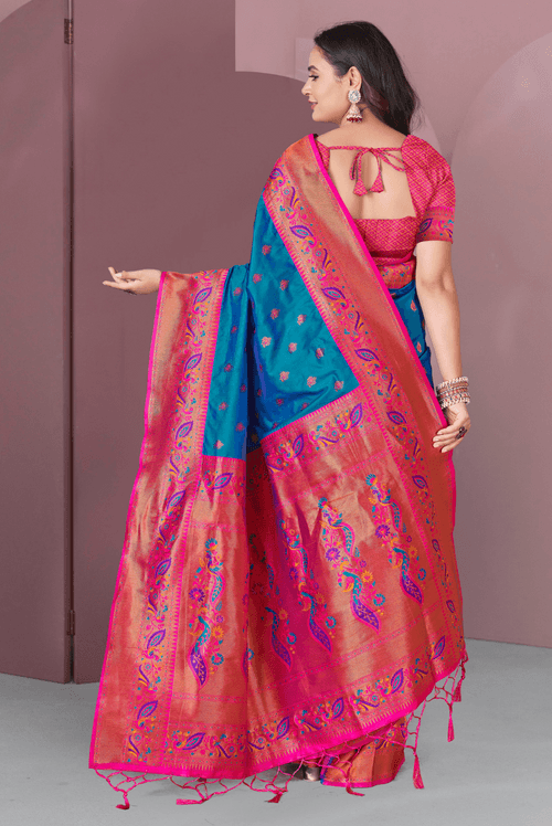 Reshmi - Blue (SAREE)