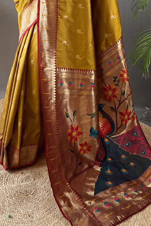 Rukmani - Mustard (SAREE)