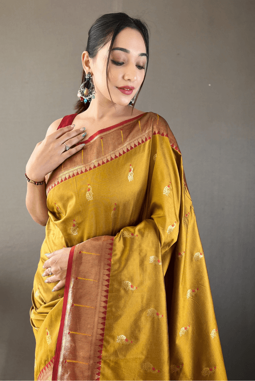 Rukmani - Mustard (SAREE)