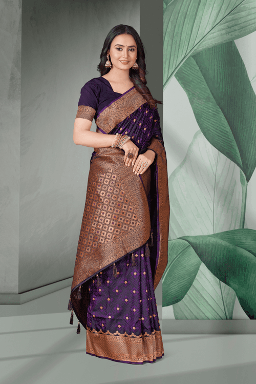 Kudrat - Magenta (SAREE)