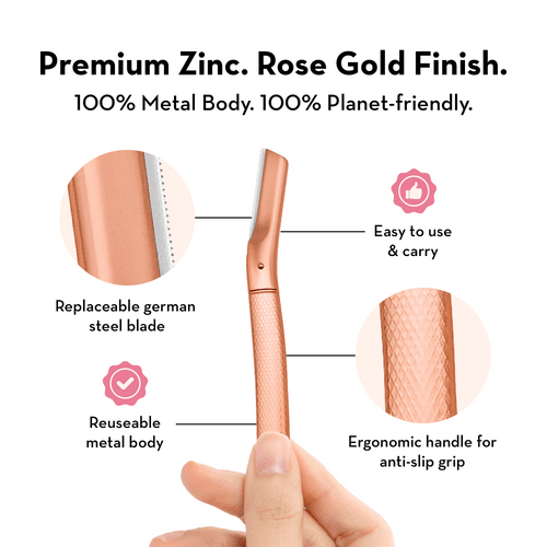 Reusable Metal Face Razor