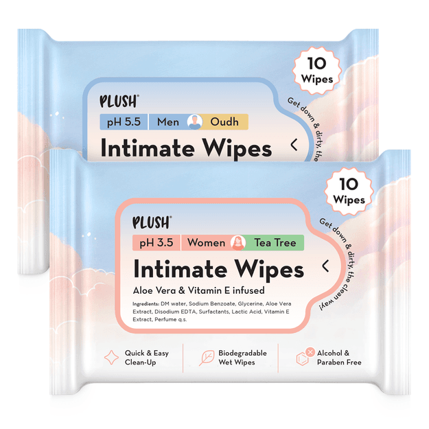 Play Intimate Wipes For Women & Men