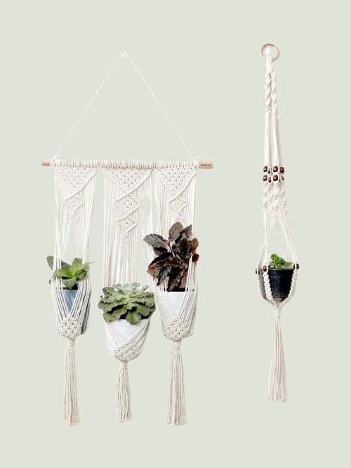 Macramé Plant Hanger Combo 1