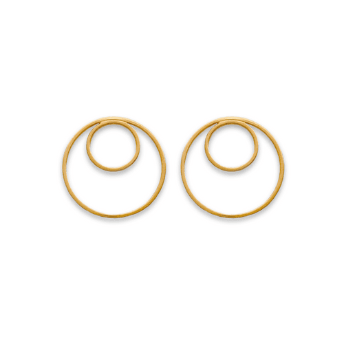 Dual Circle Earrings | Clearance