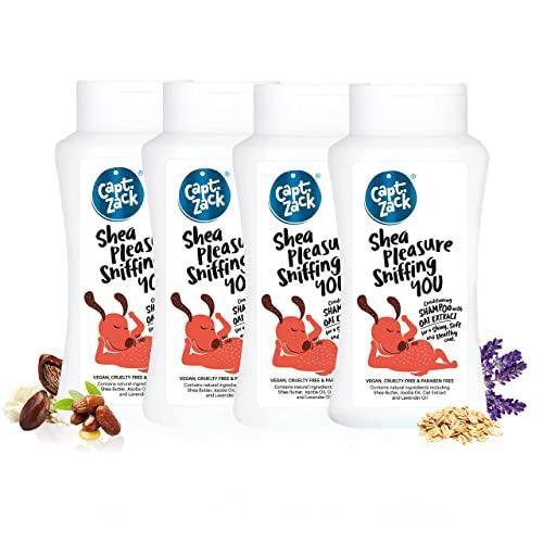 Shea Pleasure Sniffing You Moisturizing Oatmeal Dog Shampoo | 200ml (Pack of 4)