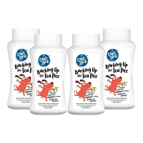 Barking Up The Tea Tree Shampoo, 200ml | Pack of 4