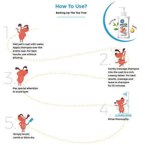 Barking Up The Tea Tree Shampoo 500ml