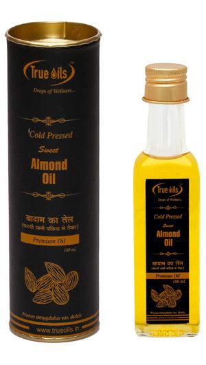 True Oils Sweet Almond Oil 100ml