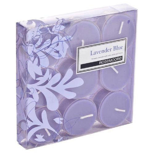 Rosemoores Lavender Blue Scented Tea Light (Pack of 9)