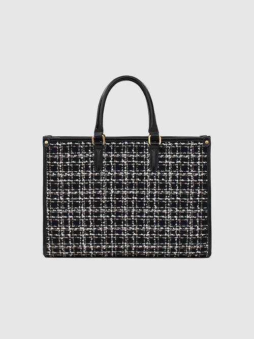 Denice Tweed Tote Bag