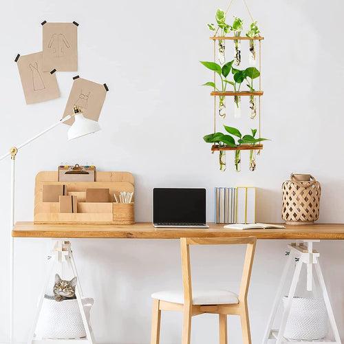3-Tier Wall Hanging Test Tube Planter