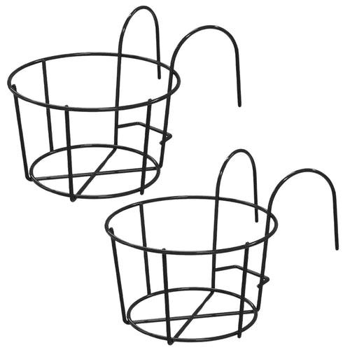 Round Metal Hanging Flower Pot Stand