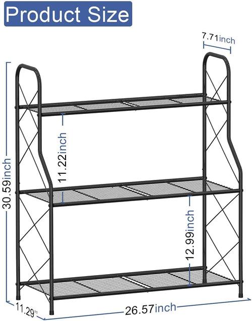 3 Tier White Metal Plant Stand