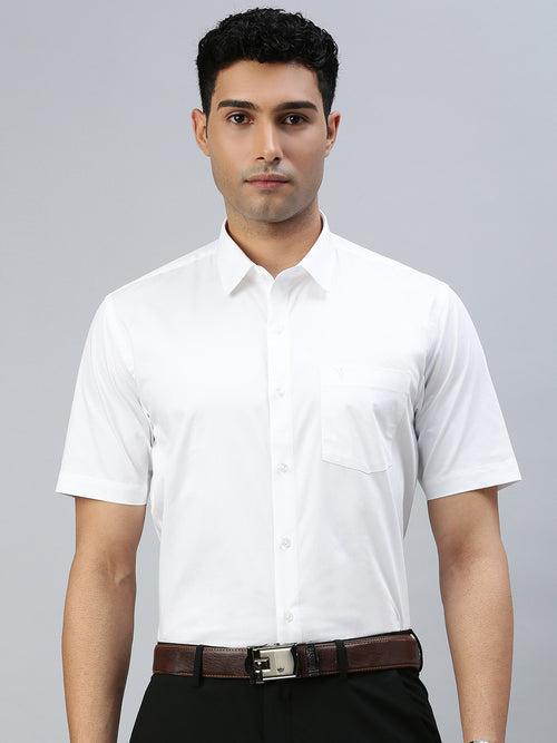 Mens Stain Proof White Shirt - Clean White