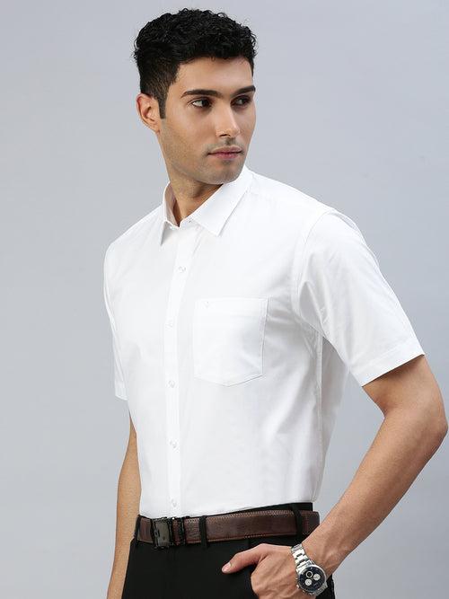 Mens Stain Proof White Shirt - Clean White