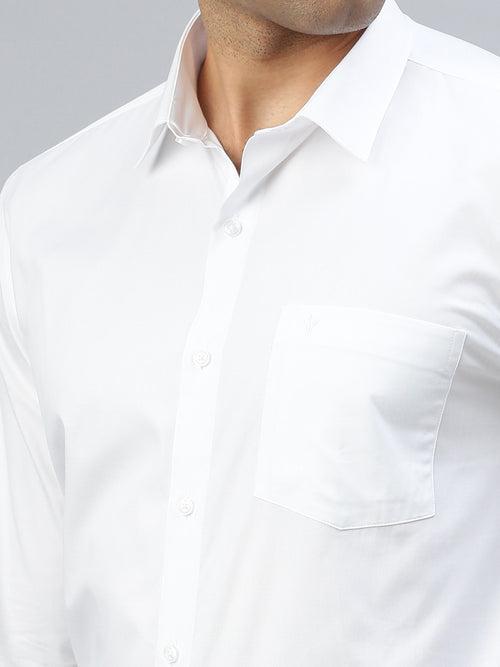 Mens Stain Proof White Shirt - Clean White